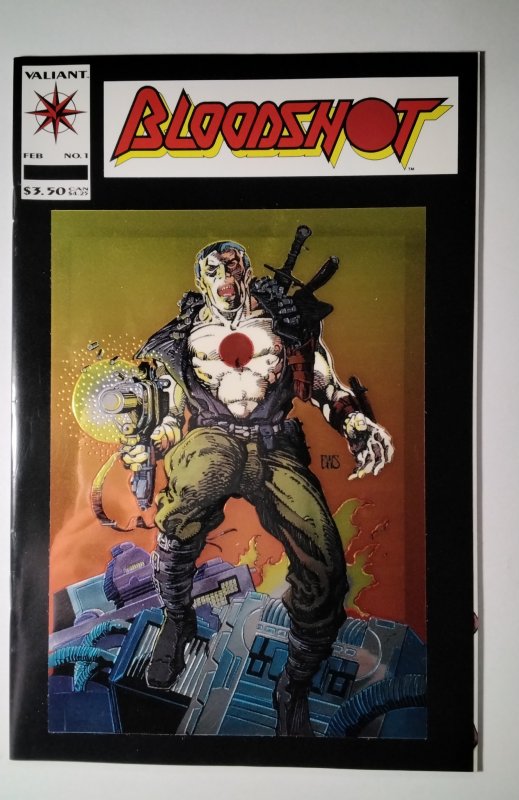 Bloodshot #1 (1993) Valiant Comic Book J756