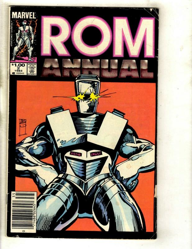 Lot of 8 Rom Marvel Comics # 44 45 46 47 48 50 51 Annual # 2 EK4