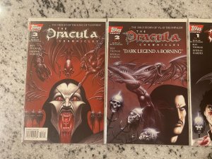 The Dracula Chronicles Complete Topps Comics LTD Series # 1 2 3 NM Vampire RH13