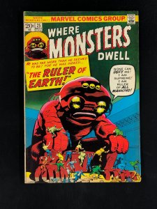 Where Monsters Dwell #25 (1973) FG/FN