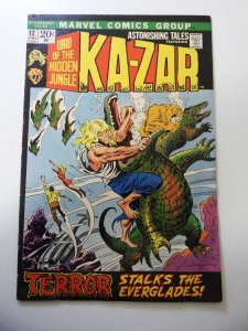 Astonishing Tales #12 (1972) VG Condition rusty staples