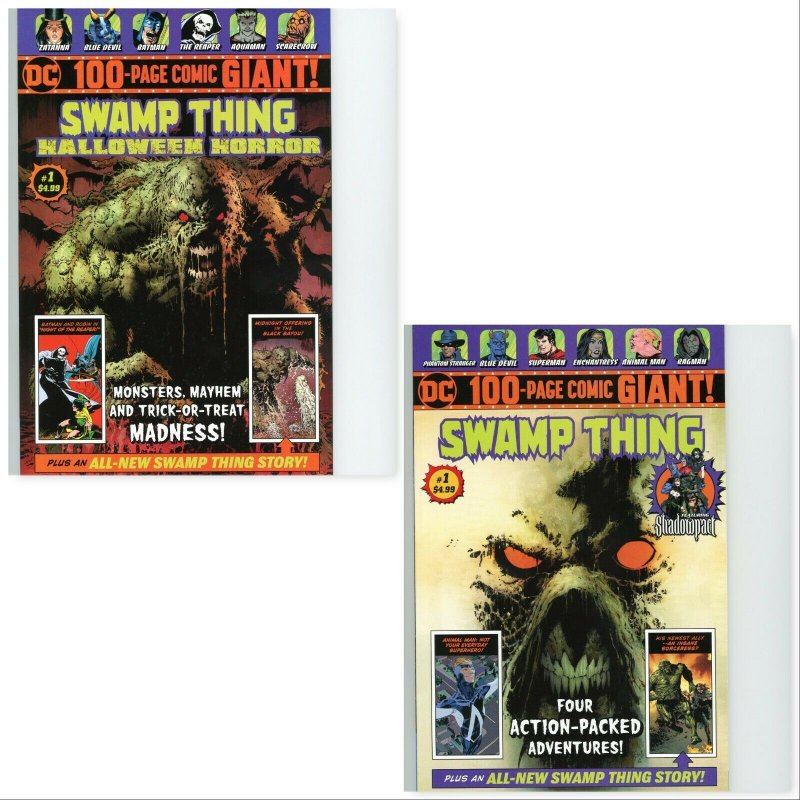 SWAMP THING DC 100-Page Giant #1 Walmart Edition Lot DC Comics 2019