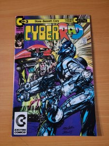 CyberRad #3 ~ NEAR MINT NM ~ 1991 Continuity Comics