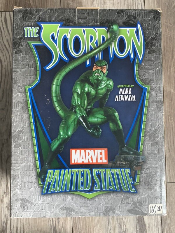 Marvel Bowen Scorpion Limited Edition Statue 547/1000 Painted 12.5” NEW In BOX