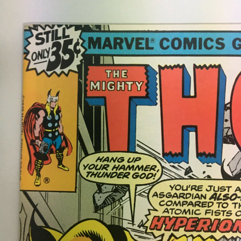 Mighty Thor #280 Hyperion Squadron Supreme Bronze Age 1979 Roy Thomas Marvel