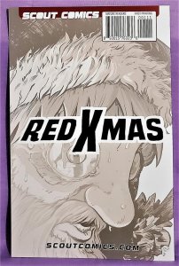 RED X-MAS #1 Clay Adams Fabio Ramacci Santa Claus Must Die Scout Comics