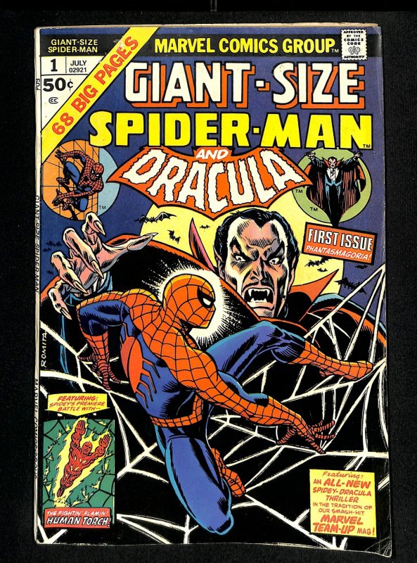 Giant-Size Spider-Man #1 VG/FN 5.0 Dracula!