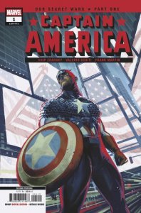Captain America #1 Ben Harvey 2nd Printing Variant