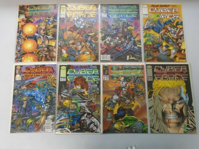 Cyberforce Image Comics 8 Different Books 8.0 VF (1993)