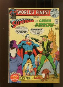WORLDS FINEST #210 (6.0) NO ONE HAS A FACE 1972 