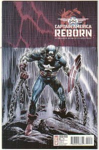 Captain America Reborn #4 Joe Kubert Variant Cover