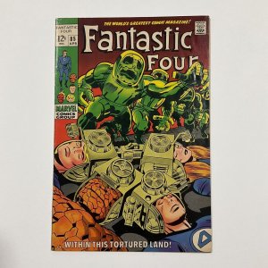 Fantastic Four 85 Fn/vf 7.0 Marvel 1969