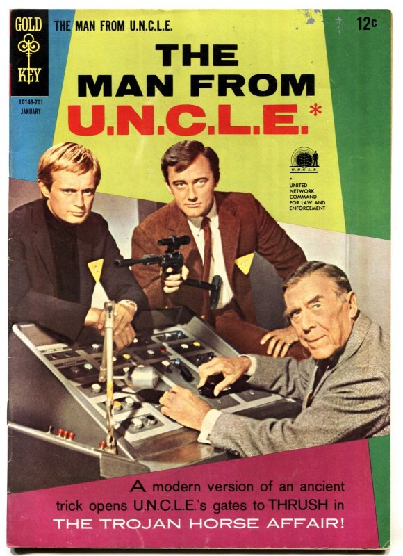 MAN FROM U.N.C.L.E. #10-Silver-Age - Gold Key - comic book PHOTO COVER