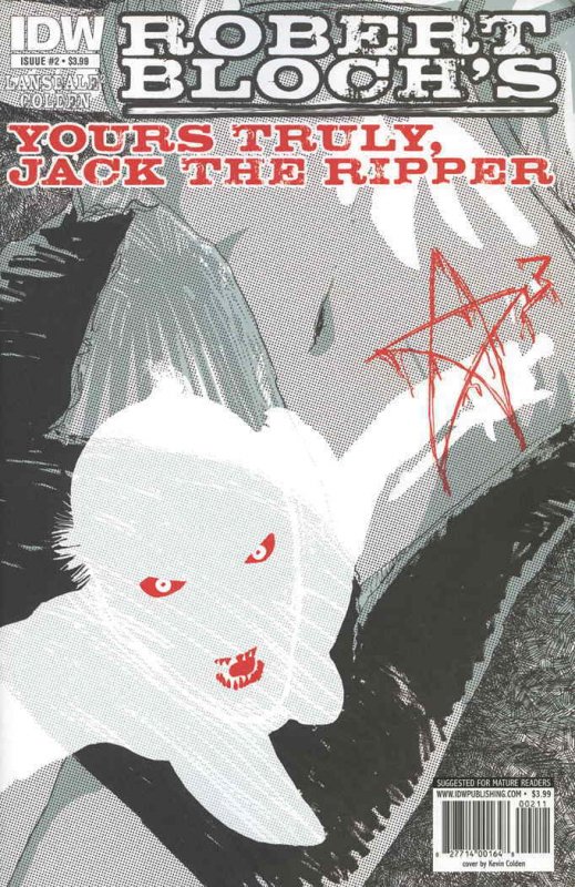 Yours Truly, Jack the Ripper #2 VF ; IDW | Robert Bloch