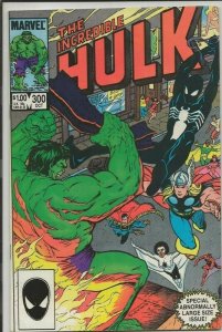 Incredible Hulk #300 ORIGINAL Vintage 1984 Marvel Comics Spider-Man Thor 