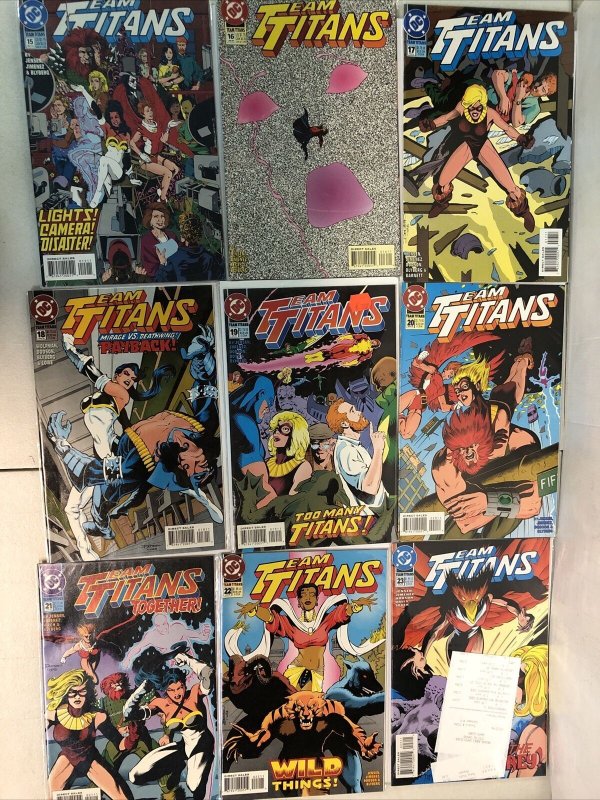 Team Titans (1992) Starter Set # 1-24 & Annual # 1-2 & 5 Editions # 1 (F/VF) DC