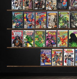 Huge Lot 140+ Comics with The Incredible Hulk, Green Lantern, Wolverine & More!