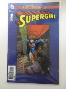 Supergirl: Futures End 3-D Motion Cover (2014)
