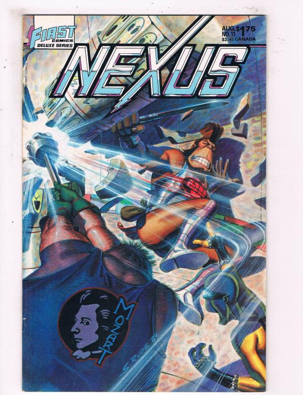 Nexus #11 VF First Comics Comic Book Baron Aug 1985 DE25