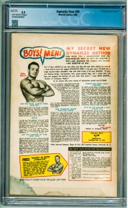 Fantastic Four #48 (1966) CGC 5.5! OW Pages! 1st Apps Silver Surfer & Galactus!