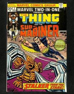 Marvel Two-In-One #2 Thing Sub-Mariner!