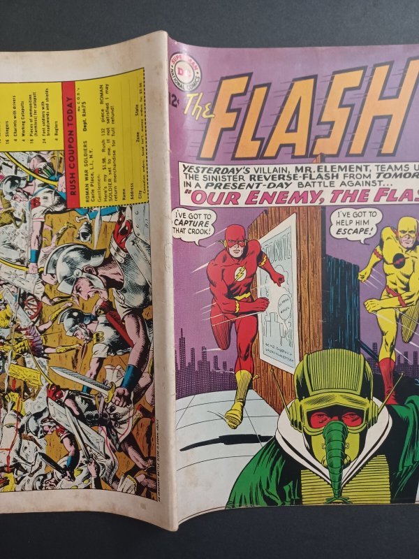 The Flash #147 - 2nd appearance Reverse Flash - 1964 - VG