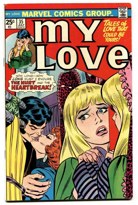 MY LOVE #35 1975- LOVE ROMANCE MARVEL-comic book