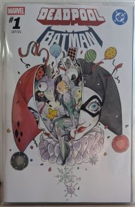 Deadpool/Batman #1 Peach Momoko 2025 NYCC Trinity Exclusive Trade ltd 1500