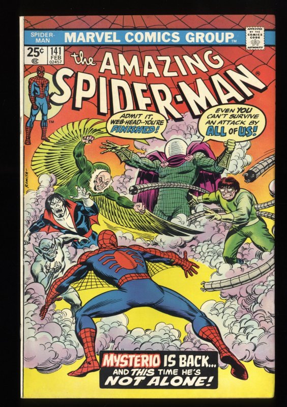 Amazing Spider-Man #141 VF 8.0 1st Danny Berkhart as Mysterio!