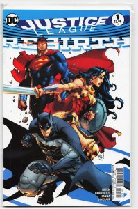 Justice League: Rebirth Variant Cover (2016) Justice League