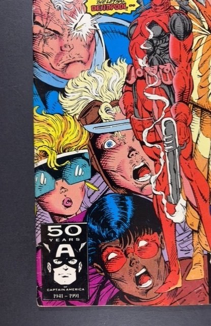 The New Mutants #98 (1991) FIRST DEADPOOL