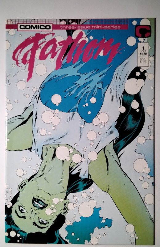 Fathom #1 (1987) Comico  Comic Book J756