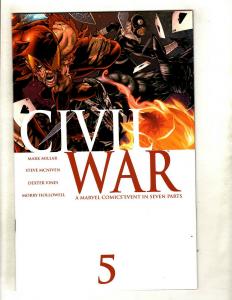 Civil War Complete Marvel Comics LTD Series # 1 2 3 4 5 6 7 NM 1st Prints SM8