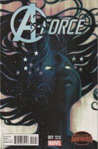 A-Force # 1 Hans Variant 1:25 Cover M Marvel 2015 1st App Of Singularity [I4]