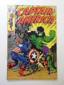 Captain America #110 (1969) VF- Condition!