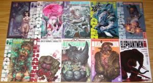 Elephantmen #1-80 VF/NM complete series + (5) more  j. scott campbell/ladronn 18