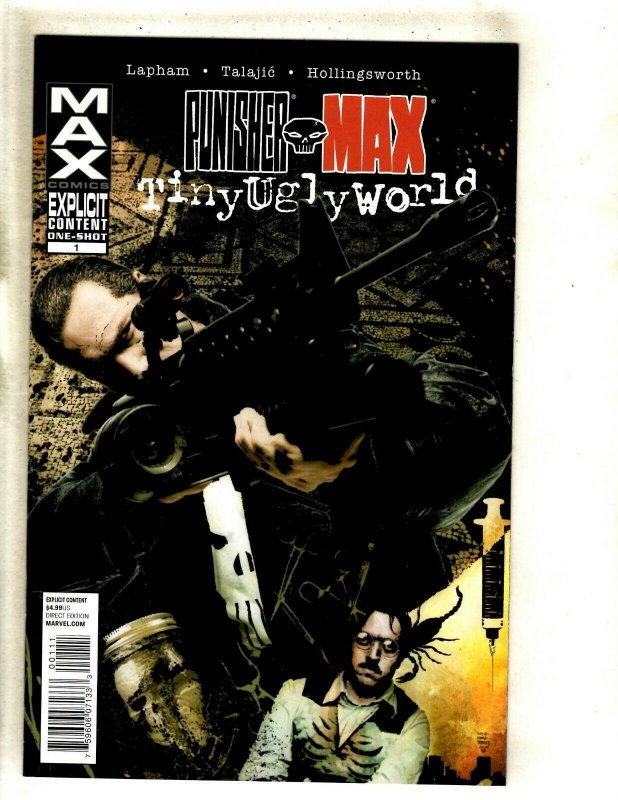 7 Comics Punisher Max 1 Happy Ending Ugly World Castle Butterfly End Naked K RP6