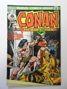 Conan the Barbarian #34 (1974) FN Condition! moisture stain bc