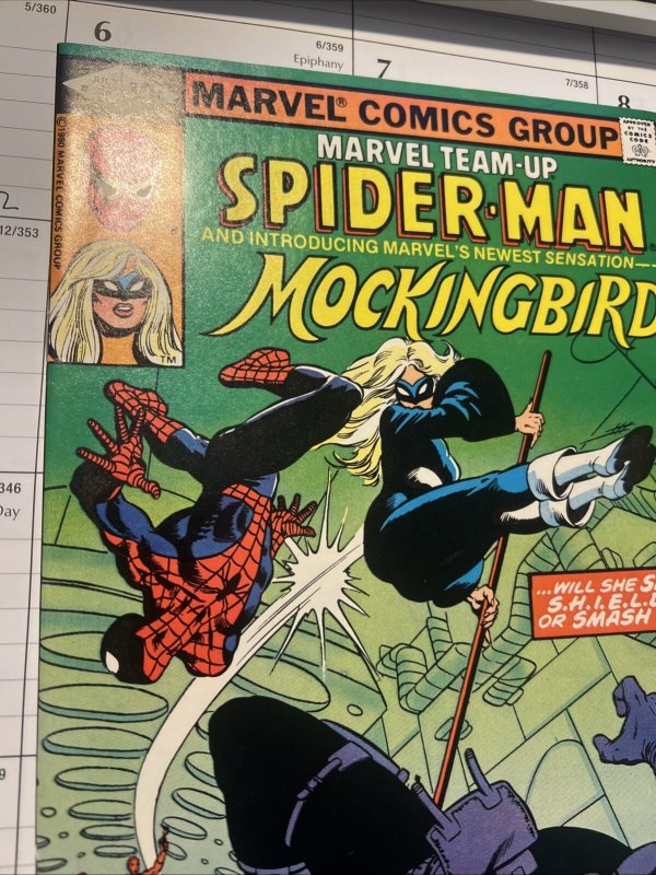 Marvel Team-Up # 95 - 1st Mockingbird VF- Cond
