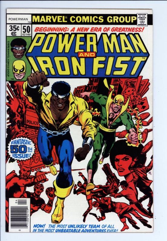 Power Man & Iron Fist #50 - First Time title is offically Power Man & Iron Fist