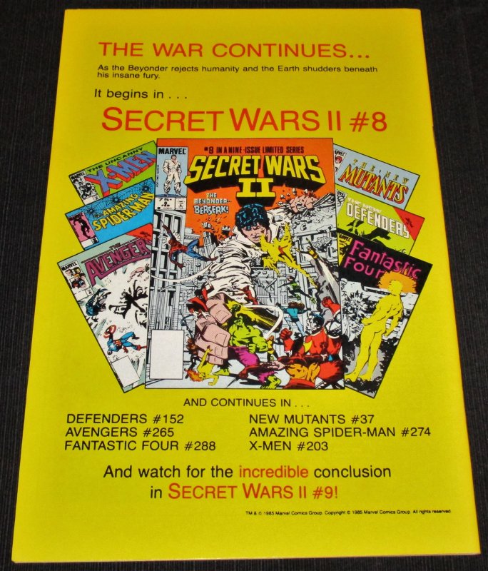 X-Men Annual #9 (1985)