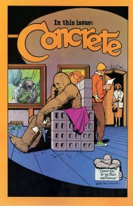 Dark Horse Presents 1  VF  1986  1st Printing  1st App Concrete!