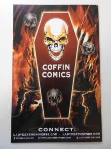 Lady Death Moments #1 Naughty Fire Edition NM Condition! Signed W/ COA!