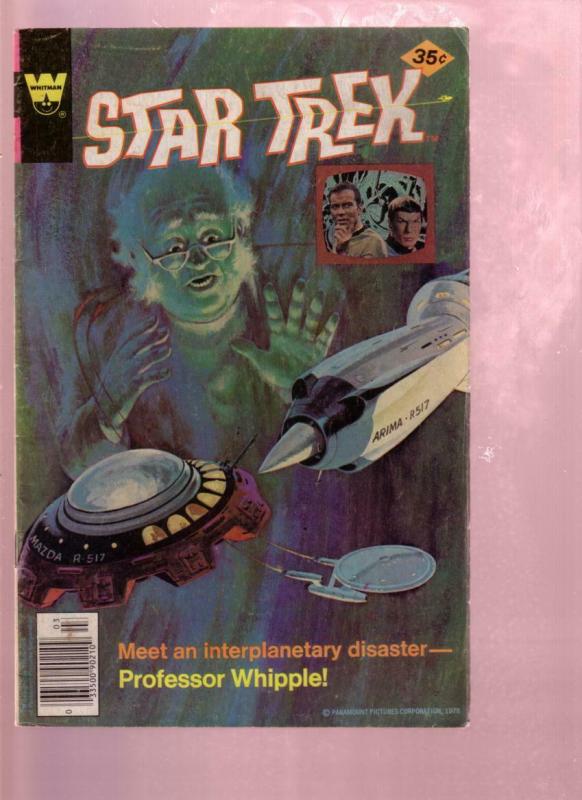 STAR TREK #51 1978-FLYING SAUCER COVER-WHITMAN EDITION VG