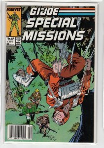 GI JOE: SPECIAL MISSIONS (1986 MARVEL) #4 VF A10773
