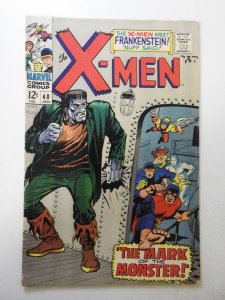 The X-Men #40 (1968) VG- Condition manufactured w/ 1 staple, ink fc