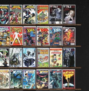 Huge Lot 150+ Comics with X-Men, Will To Power, The Avengers & More!