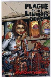 PLAGUE of the LIVING DEAD #1, NM+, Zombies, Gore, 2007, more Horror in store