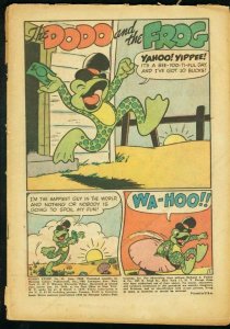 FUNNY STUFF #46 1949-DC COMICS-BARGAIN COPY DODO & FROG P