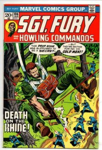 SGT FURY #106, VF/NM, Howling Commandos, WWII,  Dick Ayers, Germans, 1963 1973